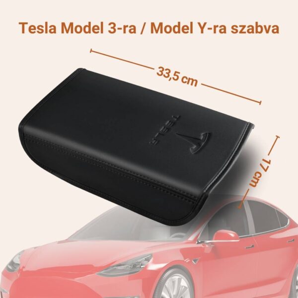 Tesla kartámasz huzat méretek illusztráció