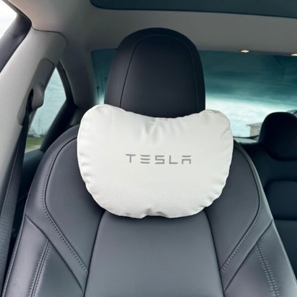Tesla ülés nyakpárna perforált nappa bőr borítással - Image 3