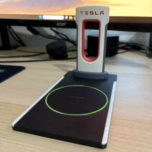 3D nyomtatott V3 Supercharger stílusú vezeték nélküli telefontöltő
